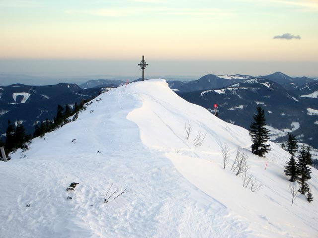 Gemeindealpe, 1.626 m (1. Feb.)