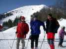 Christoph, Andreas und Michael bei der Mittelstation