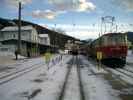 1099.001-8 'Sankt Pölten' und 1099.02 'Gösing' im Bahnhof Mariazell (1. Feb.)