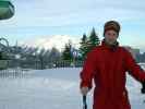 Christoph bei der Bergstation des Vierer-Sessellifts Nord-West