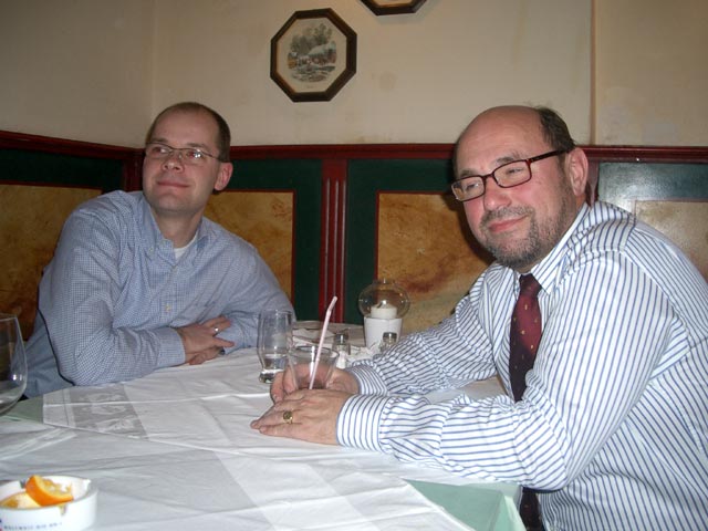 Christian und Hans-Christian in der Casa Romana