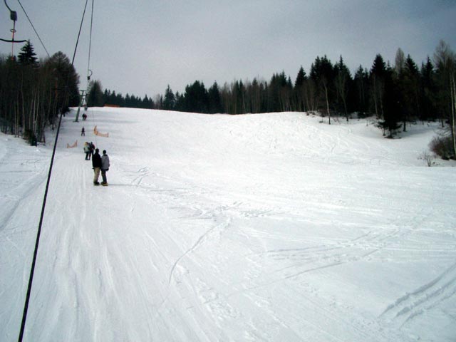 Schilift Hannesen I und Piste 2