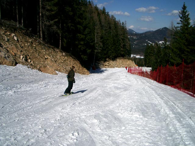 Yasmin auf der Abfahrt 3 'Bodenbauer'