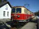 1099.02 'Gösing' mit E 6835 'Ötscherland' im Bahnhof Mitterbach