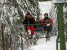 Michael und Claudia am Dreiersessellift Eibenkogel