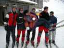 Ich, Hellin, Claudia, Andreas, Michael und Martina beim Ötscher-Schutzhaus, 1418 m