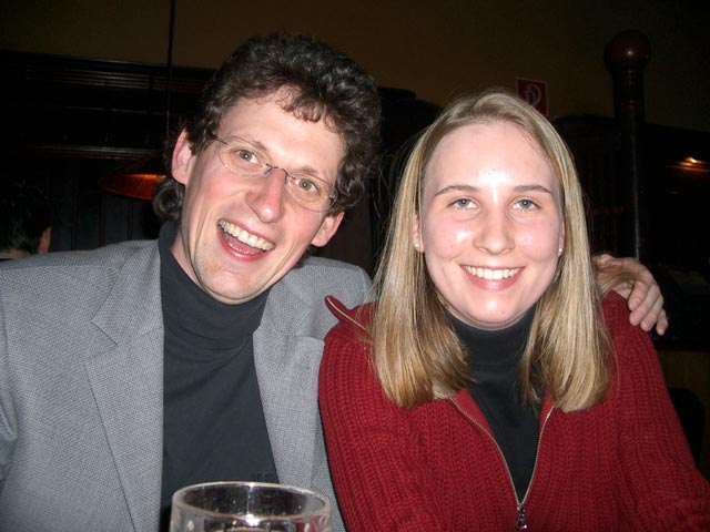 Erwin und Katrin im Fischer Br&auml;u