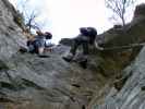 Axel und Carmen am Klettersteig Fallbach