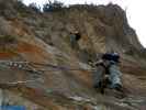 Axel und Carmen am Klettersteig Fallbach