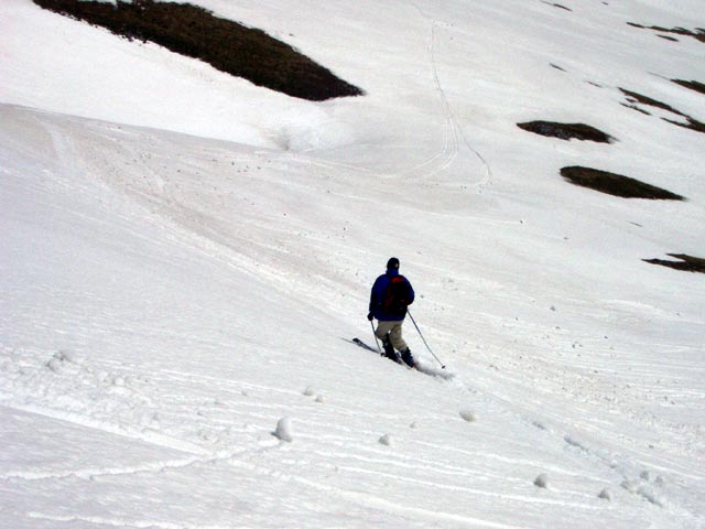 Andreas in der Hackermulde