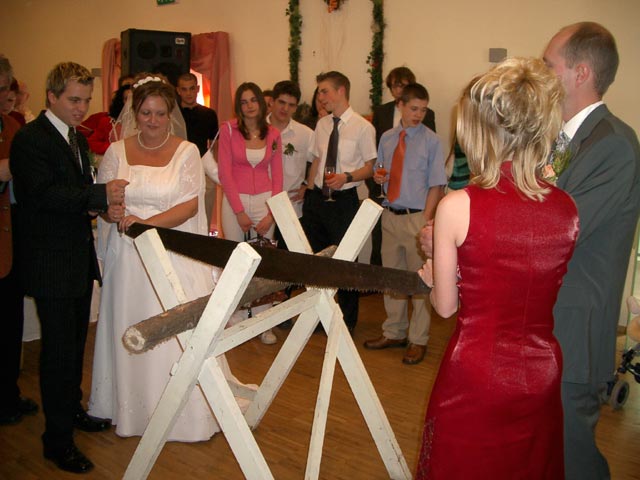 Armin, Daniela, Sabine und Christian im Landgasthof M&uuml;llner