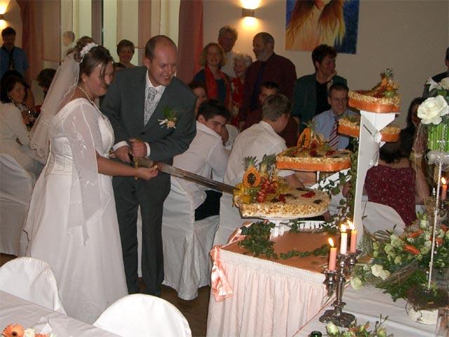 Daniela und Christian im Landgasthof M&uuml;llner
