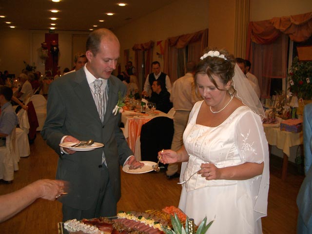 Christian und Daniela im Landgasthof Müllner