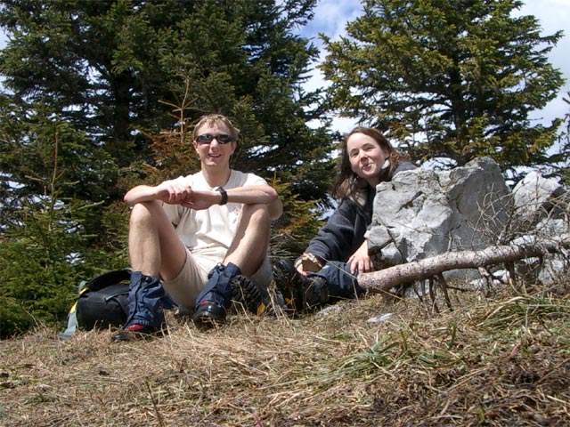 Ich und Irene am Kuhschneeberg