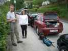 Michael und Irene am Ostufer des Traunsees