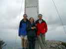 Ich, Irene und Michael am Pyramidenkogel, 1.691 m