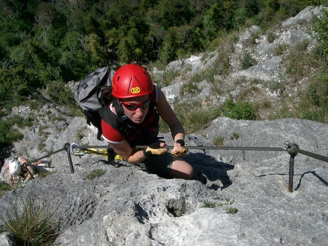 1. Sektion: Carmen in der langen Steilpassage