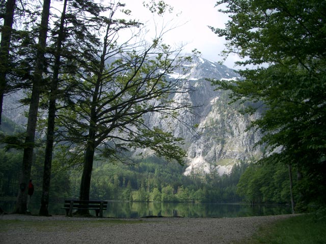 Hinterer Langbathsee, 732 m (29. Mai)