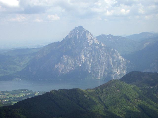 Traunstein vom Brunnkogel aus (29. Mai)