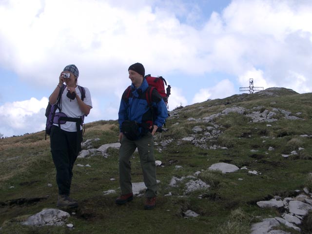 Gudrun und Christoph am Brunnkogel (29. Mai)