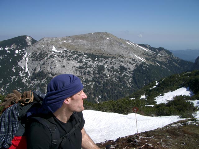 Erich am Weg 820 bei der Pfaffengraben H&ouml;he (30. Mai)