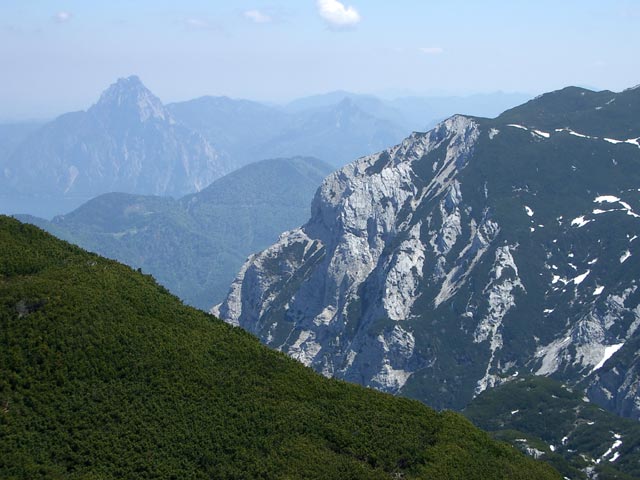 Traunstein vom Gr&uuml;nalm Kogel aus (30. Mai)