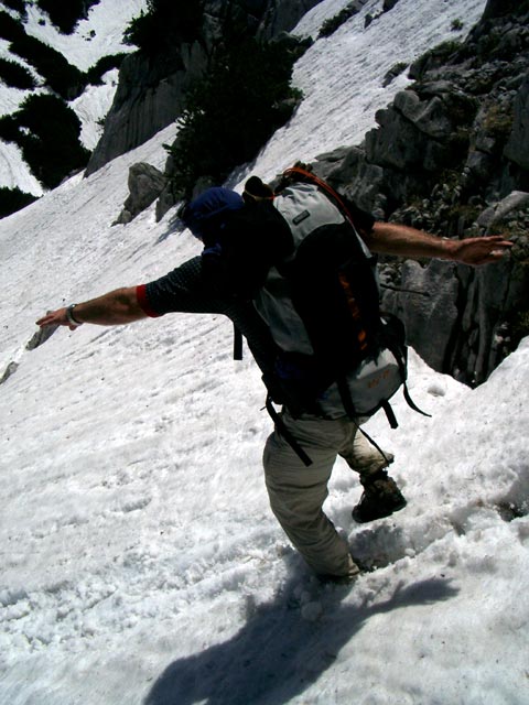 Erich am Weg 820 am Grünalm Kogel (30. Mai)