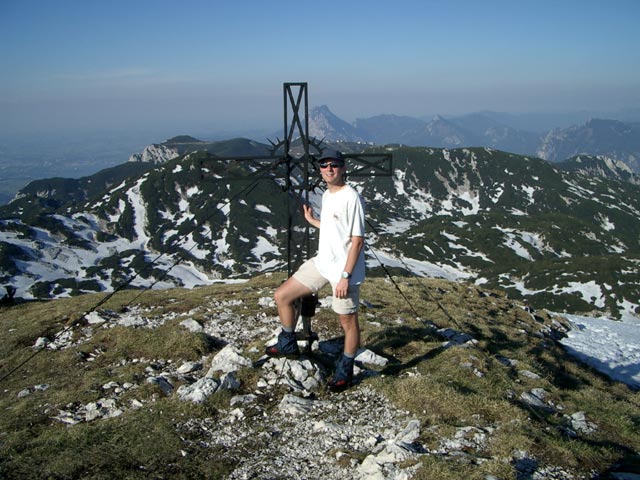 Ich am Gro&szlig;en H&ouml;llkogel, 1.862 m (30. Mai)