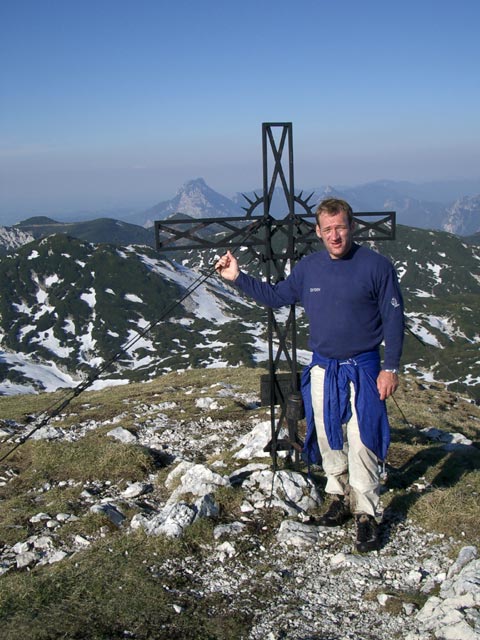 Erich am Gro&szlig;en H&ouml;llkogel, 1.862 m (30. Mai)