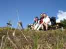 Christoph, Gudrun, Erich und ich auf der Brennerin, 1.602 m (29. Mai)