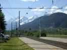 Mieminger Gebirge vom Bahnhof Kematen in Tirol aus gesehen (20. Mai)