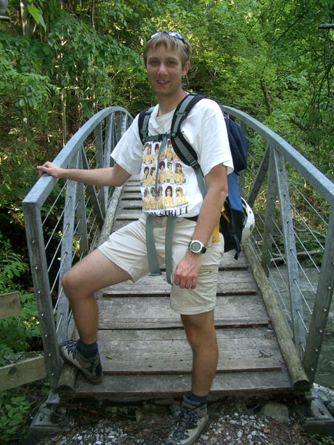 Ich auf der Bogenbr&uuml;cke