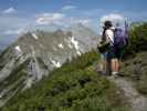 Christoph und Gudrun zwischen der Riffl und Kreuzkogel (10. Juni)