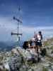 Christoph und Gudrun am Kreuzkogel, 2.011 m (10. Juni)