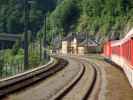 E 1800 bei der Einfahrt in den Bahnhof Weißenbach-St. Gallen