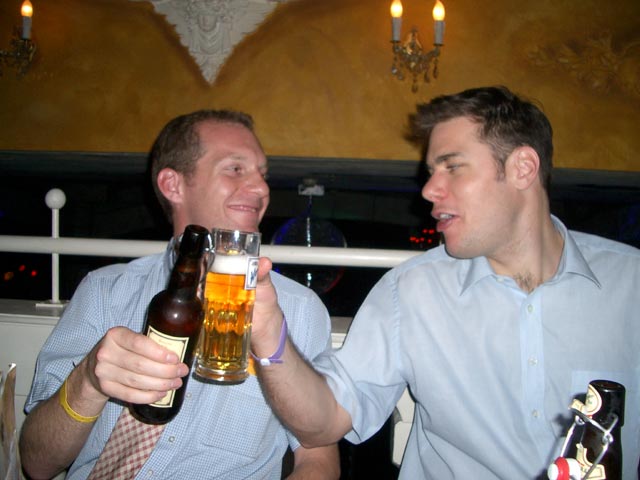 Daniel und Bj&ouml;rn im Andagio