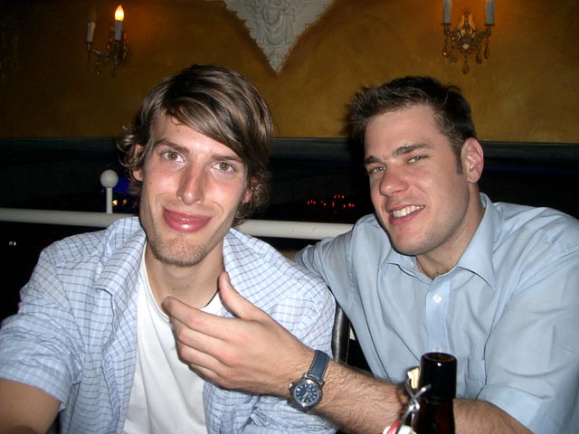 Michael und Bj&ouml;rn im Andagio