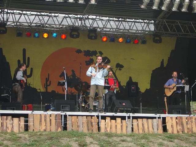 Country Swingers auf der Country-B&uuml;hne