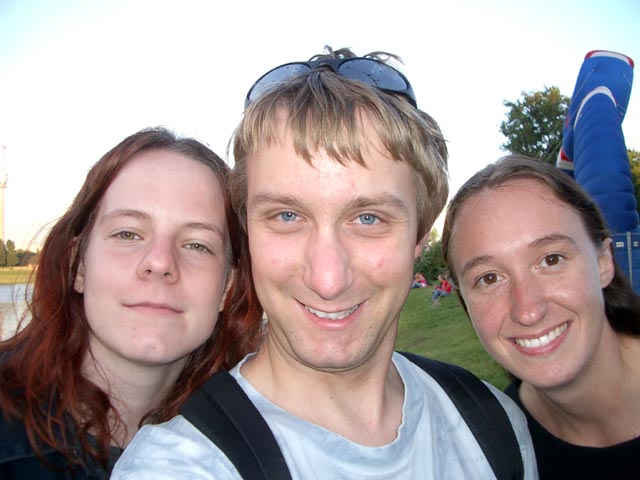 Daniela, ich und Carmen