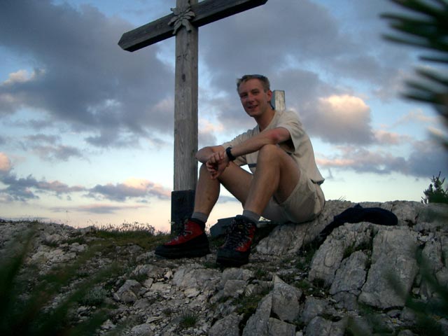 Ich am Reidling, 1.912 m (4. Juli)