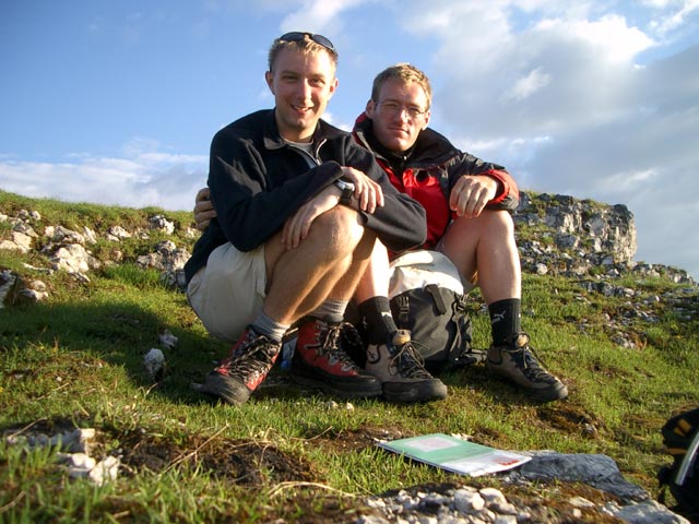 Ich und Erich am Kleinm&ouml;lbing, 2.166 m (5. Juli)