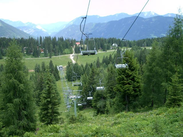 Doppelsessellift H&ouml;sskogel (5. Juli)