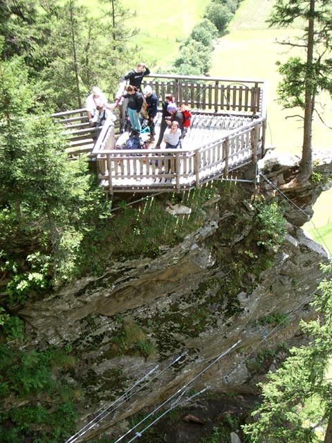 Aussichtskanzel am Fallbach (12. Juli)