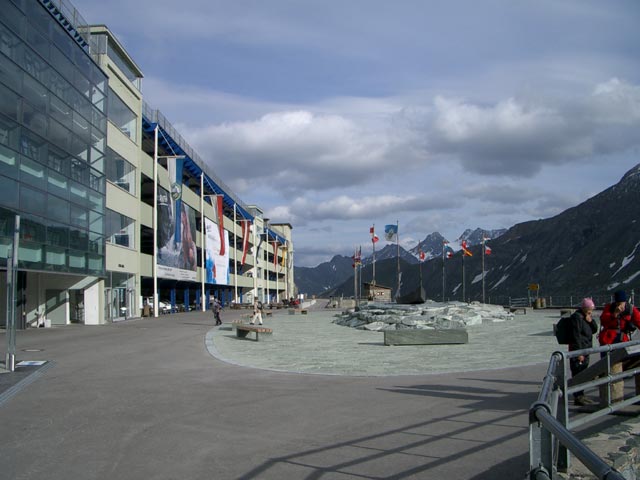 Besucherzentrum Kaiser-Franz-Josefs-Höhe, 2.369 m (14. Juli)