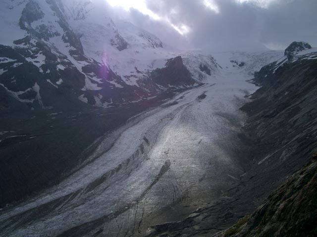 Pasterze von der Kaiser-Franz-Josefs-H&ouml;he aus (14. Juli)