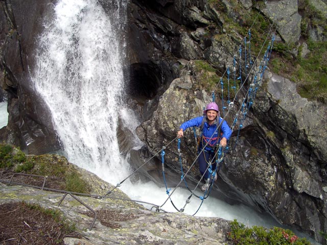 Klettersteig 'Wilde Wasser': Reinhard (17. Juli)