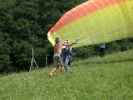 Bruno und Daniela in der Flugschule Girstmair (13. Juli)