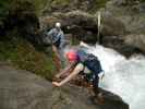 Klettersteig 'Wilde Wasser': Stefan und Daniela (17. Juli)