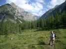 Erich auf Unterloch-Alm, 1.548 m (30. Juli)