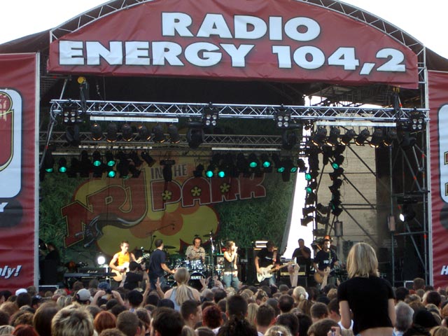 Christina St&uuml;rmer bei 'Energy in the Park' (8. Juli)